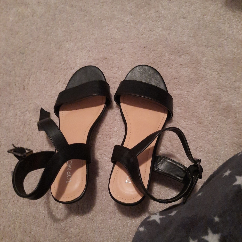 Open toe heels